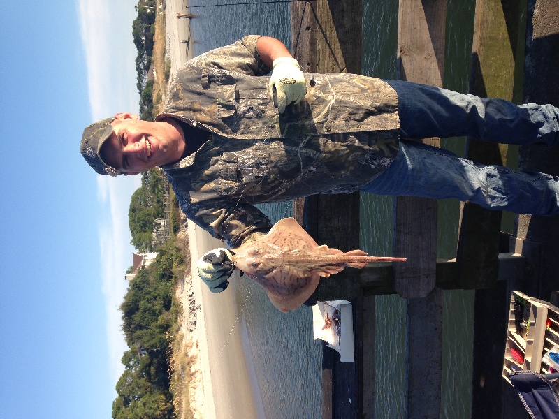 Me fishing at Tybee